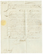 1813 P.124.P AURICH En Rouge Sur Lettre Avec Texte Pour EMDEN. TTB. - 1792-1815: Conquered Departments