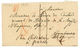 1811 DEB. Beau GENERAL / ARM. D' ALLEMAGNE En Rouge Au Verso D'une Lettre(pd) Avec Texte Daté "HANAU" Pour HAMBURG Redir - Armeestempel (vor 1900)