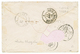 1863 20c(n°22) Obl. CEMD + CORPS EXP. MEXIQUE Bau D Sur Envelope(pd) Pour La FRANCE. Signé LAMY. TTB. - Armeestempel (vor 1900)