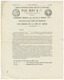 1871 1c BORDEAUX (n°39) TB Margé Obl. Sur IMPRIME Complet (sans Bande Adresse) De VALREAS. Rare Seul Sur Lettre (Cote 15 - 1870 Ausgabe Bordeaux