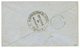 CORSE : 1874 25c CERES(n°60) Obl. GC 3182 + Cachet TELEGRAPHIQUE MACINAGGIO + T.17 ROGLIANO Sur Enveloppe TELEGRAMME Pou - 1871-1875 Ceres