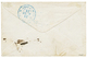 "Timbre De FRANCE Utilisé Au SENEGAL" : 1874 25c CERES (n°60) Obl. Losange SNG En Bleu Sur Envelope NON TAXEE Pour DAKAR - 1871-1875 Ceres