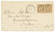 "Destination CEYLAN" : 1878 30c SAGE (x2) Obl. Ambulant VINTIMILLE A MARSEILLE Sur Enveloppe Pour ANARADHAPURA CEYLON. V - Sonstige & Ohne Zuordnung
