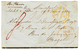 "GUERNESEY Pour Le BRESIL" : 1854 GUERNSEY In Red + Taxe 8 Sur Lettre Pour RIO DE JANEIRO. TB. - 1701-1800: Vorläufer XVIII