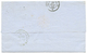 1856 FRANCE 40c(n°16) TB Margé Sur Lettre De PARIS Pour JERSEY (grand Cachet Au Verso). Superbe. - 1701-1800: Precursori XVIII