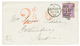 JERSEY Pour La SUEDE : 1872 6d + Taxe 2 1/2d Sur Enveloppe De JERSEY Pour GOTHENBURG SWEDEN. Superbe. - 1701-1800: Precursors XVIII