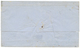"Paquebot PELUSE Pour JAFFA" : 1866 Paire 40c(pd) Obl. PELUSE 19 Oct 66 Sur Lettre De MARSEILLE Pour JAFFA (PALESTINE).  - Schiffspost