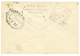 CRETE : 1904 MERSON 50c + 1F Obl. LA CANEE CRETE Sur Enveloppe RECOMMANDEE Pour L' AUTRICHE. Superbe. - Sonstige & Ohne Zuordnung