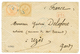GOREE : 1868 AIGLE 10c + 40c Obl. GOR Bleu Sur Lettre(pd) Pour La FRANCE.Signé JF.BRUN. TB. - Sonstige & Ohne Zuordnung