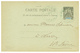 BENIN : 1902 DAHOMEY ENTIER 10c Obl. TELEGRAPHIE MILITAIRE POSTE N°6 Pour La FRANCE. RARE. TTB. - Sonstige & Ohne Zuordnung