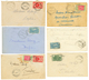 1940/46 Lot 31 Lettres Avec Petits Bureaux. Nombreuses CENSURES. A Voir. TB. - Sonstige & Ohne Zuordnung