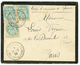1905 CHINE 5c(x3) Obl. PEKIN CORRESces AUX ARMEES Sur Lettre Pour PARIS. Superbe. - Sonstige & Ohne Zuordnung