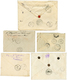 COTE D' IVOIRE : 1908/16 Lot 5 Lettres De FRANCE Pour HAUT SASSANDRA, TOUMODI, BOUGOUANOU, NZI-COMOË, SABONA ..... TB. - Sonstige & Ohne Zuordnung