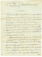 "GUYANE - Occupation De L' OYAPOK Par Les PORTUGUAIS" : 1795 Taxe "4" Sur Lettre Avec Texte (3 Pages) De CAYENNE Pour NE - Sonstige & Ohne Zuordnung