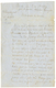 "Prisonnier à ILET LA MERE" : 1869 AIGLE 10c + 40c Obl. Carré De Points + GUYANE CAYENNE Sur Lettre (pd) Avec Texte Comp - Sonstige & Ohne Zuordnung