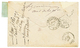 MARTINIQUE : 1871 CG Bande De 5 Du 1c (1 Ex. Pli) + 20c CERES Obl. MQE Sur Lettre Au Tarif Militaire De FORT DE FRANCE P - Sonstige & Ohne Zuordnung