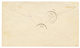 MAROC : 1892 MIXTE GIBRALTAR 10c Obl. A26 + MAZAGAN MOROCCO + POSTE LOCALE 25c Obl. BRUDO MAZAGAN Sur Enveloppe Pour TAN - Sonstige & Ohne Zuordnung