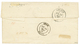 1885 NLLE CALEDONIE NOUMEA Sur Lettre Taxée En FRANCE Avec TAXE Noir 20c + 30c Obl. AOUSTE. Superbe. - Sonstige & Ohne Zuordnung