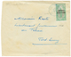 TCHAD : 1923 OUBANGUI 25c Obl. Cachet Ambulant TERRITOIRE DU TCHAD N°2 Sur Lettre Pour Le GOUVERNEUR Du TCHAD à FORT-LAM - Sonstige & Ohne Zuordnung