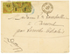 SENEGAL : 1887 5 S/ 20c(n°1)x2 + 15 S/ 20c(n°5) Obl. SAINT-LOUIS Sur Enveloppe Pour La FRANCE. Timbres Rares Sur Lettres - Sonstige & Ohne Zuordnung