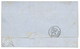 TAHITI : 1867 AIGLE 20c + 80c TTB Margés Obl. Losange OCN + TAITI(OCEANIE) PAPEETE Sur Lettre Pour BORDEAUX. Trés Rare S - Sonstige & Ohne Zuordnung