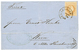 ALEXANDRIA ; 1870 15 SOLDI (n°5I) Canc. ALEXANDRIEN On Cover To WIEN. Signed FERCHENBAUER. Vvf. - Levante-Marken