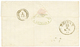 "METELINE" : 1877 Pair 5 SOLDI Canc. METELINE On Entire Letter To TRIESTE. Superb Quality. - Levante-Marken
