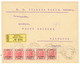 "RETTIMO" : 1908 10c Strip Of 5 Canc. RETTIMO On REGISTERED Envelope To AUSTRIA. Superb. - Levante-Marken