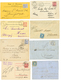 AUSTRIAN LEVANT - Superb Lot Of 13 Covers (RHODES, JANINA, METELINO, PREVESA, CANEA, SALONICH). Vvf. - Levante-Marken