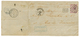 "BRESIL PAQ. BELGE" : 1871 BELGIUM 1F On Cover From ANVERS To RIO DE JANEIRO (BRAZIL). Verso, Very Rare BRESIL PAQ. BELG - Sonstige & Ohne Zuordnung