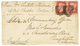 PANAMA - COLON : 1868 GB 1d(x2) Canc. F + "From W. LINCOTT, H.M.S PHOEBE COLON" On Military Envelope To ENGLAND. RARE Mi - Sonstige & Ohne Zuordnung