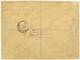 ORIENT EXPRESS : 1891 BRITISH LEVANT 5d + ORIENT EXPRESS Label In Black (rare) Canc. CONSTANTINOPLE On REGISTERED Envelo - Sonstige & Ohne Zuordnung