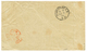 1896 GERMANY VORLAUFER 20pf Canc. TIENTSIN On Envelope To ENGLAND Redirected With GB 1d Canc. LONDON. Very Rare Combinat - Deutsche Post In China