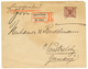 DSWA - VORLAUFER : 1893 50pf(n°50d) Pen Cancel On REGISTERED Envelope From LÜDERITZBUCHT Via CAPE-TOWN To GERMANY. STEUE - Deutsch-Südwestafrika