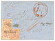 1859 NAPOLI 2g(x2) + 20g Canc. ANNULATO On Cover To PIREO (GREECE). Signed DIENA. Vf. - Ohne Zuordnung