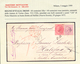 "1L. To NOVA SCOTIA" : 1877 40c + 60c Canc. 126 + PORTO-MAURIZIO On Envelope To HALIFAX (NOVA SCOTIA). RARE. BOTTACCHI C - Ohne Zuordnung