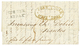 MAURITIUS : 1820 Rare Entry Mark COL. PAR AURAY + PORT.LOUIS POST PAID On Entire Letter To NANTES. Superb. - Mauritius (...-1967)