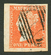 MAURITIUS : DARDENNE 1d Vermillon Canc. Signed SCHELLER. Superb. - Mauritius (...-1967)