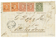 NETH. INDIES : 1883 1c + 2c(x2) + 10c(x2) Canc. 9 + MAKASAR + Boxed BONTHAIN (verso) On Entire Letter Datelined "BONTHAI - Niederländische Antillen, Curaçao, Aruba