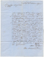MOZAMBIQUE - INHAMBANE : 1858 Entire Letter Datelined "INHAMBANE 30juin 1858" To MOZAMBIQUE. Rare Internal Mail. Superb. - Altri & Non Classificati
