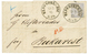 ROMANIA - Incoming Mail : 1870 NORTH GERMAN CONFEDERATION 2gr Canc. ELBERFELD Bhf On Entire Letter To BUKAREST (ROMANIA) - Sonstige & Ohne Zuordnung