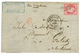ROMANIA - Incoming Mail : 1872 FRANCE 80c EMPIRE On Cover Via AUSTRIA To GALATZ. Verso, WIEN. Vvf. - Otros & Sin Clasificación
