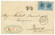 ROMANIA - Incoming Mail : 1875 ITALY 20c(x2) On Entire Letter (superb Printed Illustration) From MERSINA To JASSY. Verso - Sonstige & Ohne Zuordnung