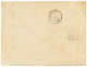 PUERTO RICO : 1879 15c + 25c On Envelope Via LONDON To FRANCE. Vf. - Puerto Rico