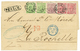 SWEDEN : 1869 5 Ore(x2) + 17 Ore + 50 Ore(x2) Canc. STOCKHOLM On Entire Letter To FRANCE. O. WILEN Certificate(1992). Ve - Sonstige & Ohne Zuordnung