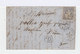 Sur Lettre Helvetia Assise Dentelée 30 C. Outremer. CAD Carouge 1871. Cachet D'entrée Suisse Marseille. PD. (821) - Marcophilie