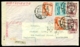 Peru 1940 Registered Airmail Cover Nortatlantic From Lima Via New York To Manchester Opened By Censor - Pérou