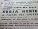 Prospectus Publicitaire/ Patinage / SONJA HEINIE/ Palais Des Sports/Revue Sur Glace/ 1953    SPO338 - Kunstschaatsen