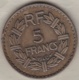 5 FRANCS 1940. Bronze Aluminium - Autres & Non Classés