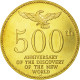 United States Of America, Médaille, 500ème Anniversaire De La Découverte De - Autres & Non Classés